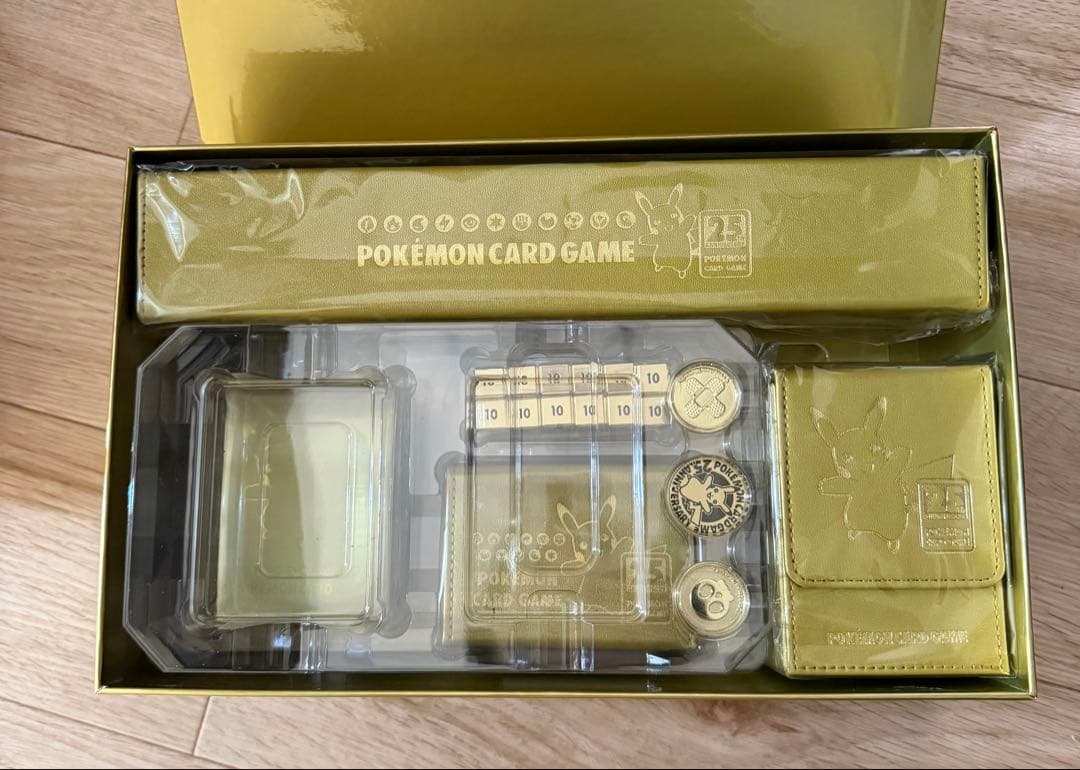 ポケモンカード　ゴールデンボックス　プロモ　デッキ　パック欠品　サプライのみ