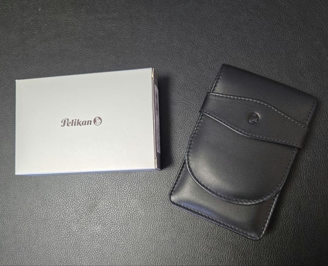 【極美品】ペリカン Pelikan ブラック・ペンケース　5本用 TG-51