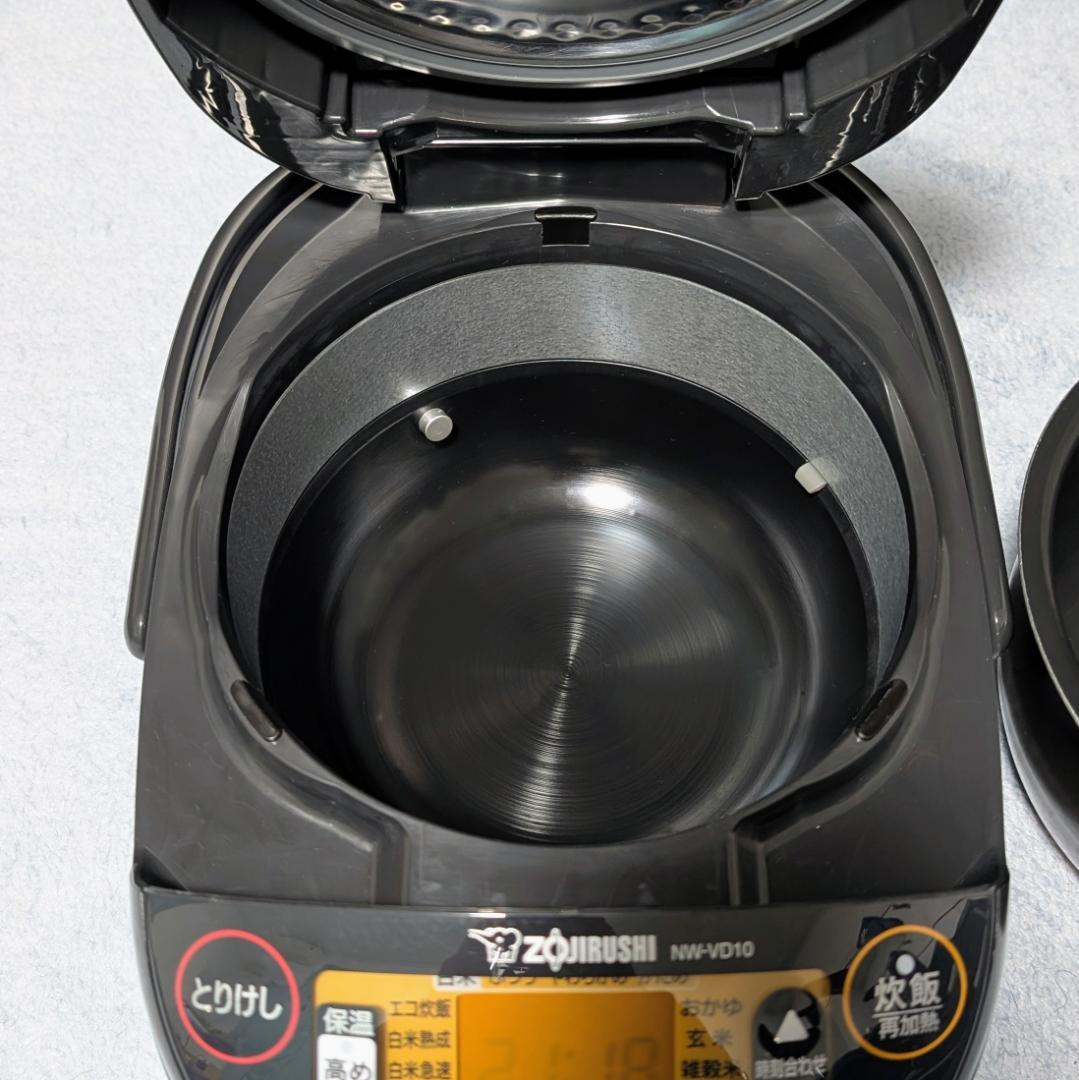 象印 IH炊飯ジャー 5.5合 NW-VD10-BA 黒