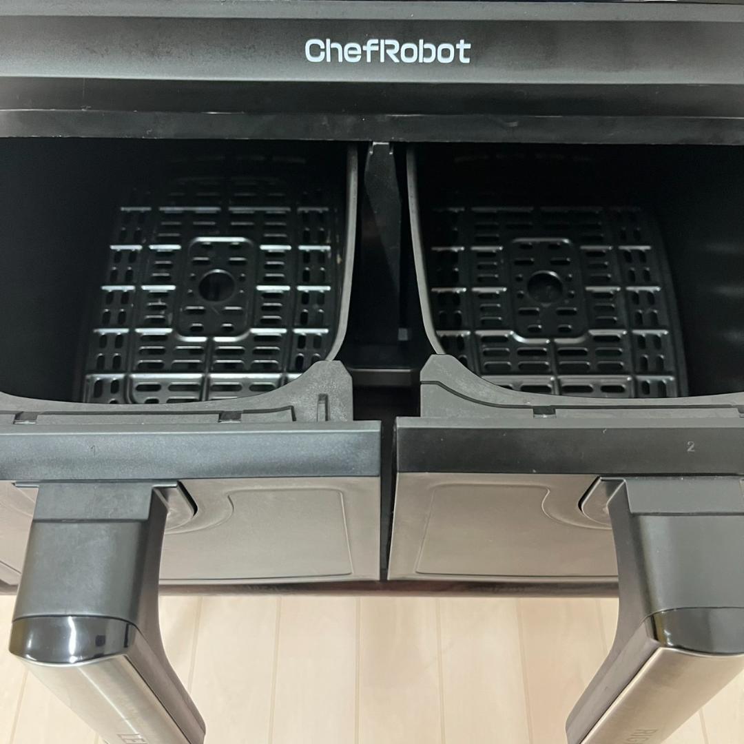 【美品】ChefRobot 8L 大容量 ダブルバスケット フライヤー