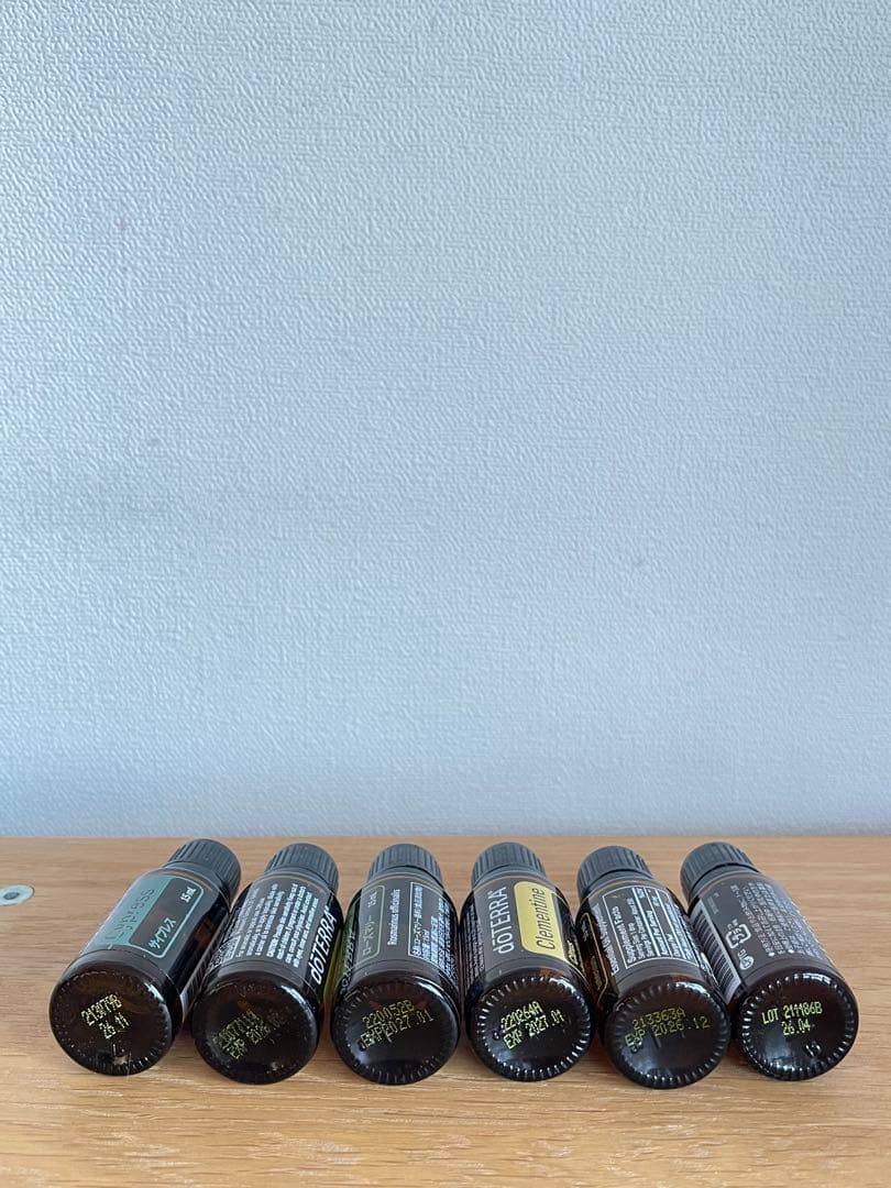【SALE! 新品】doTERRA エッセンシャルオイル 6本セット