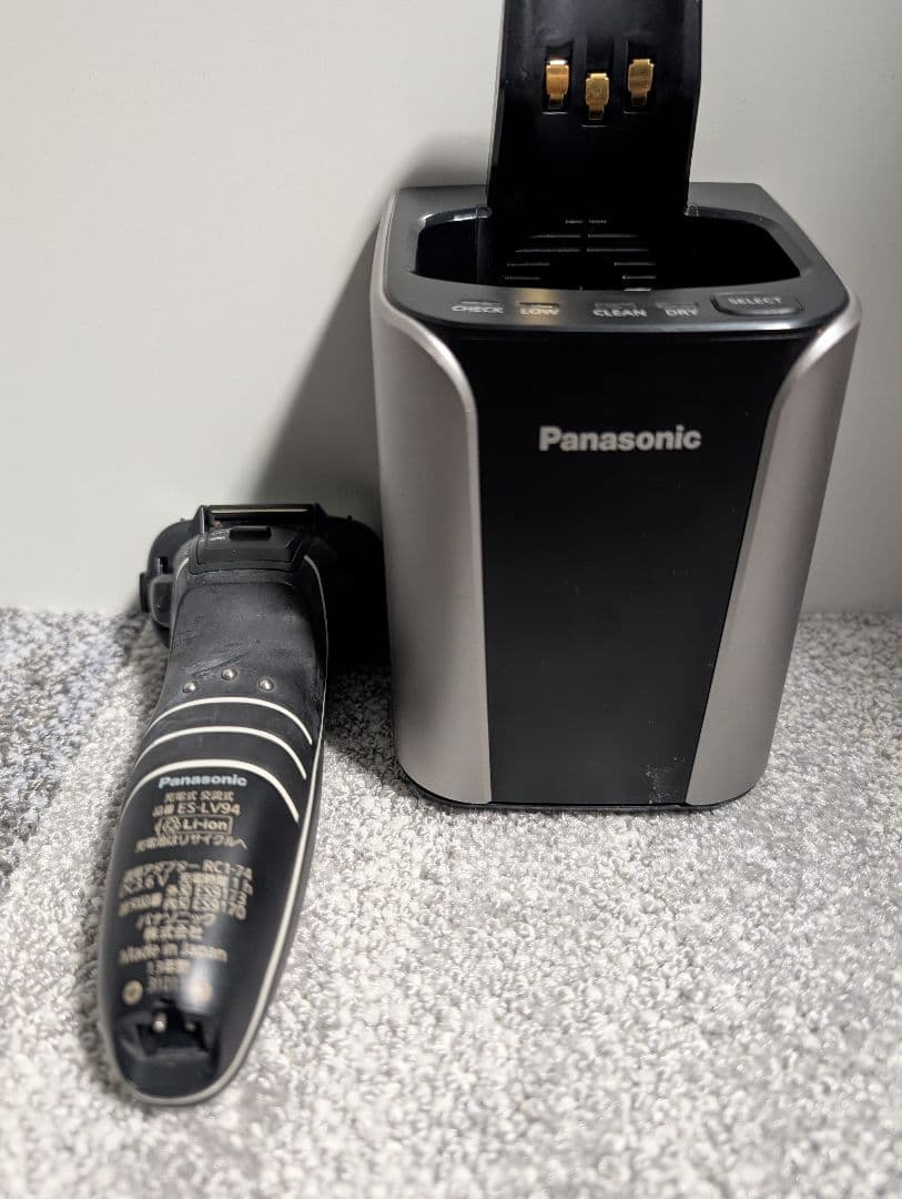 Panasonic メンズ電気シェーバー 洗浄器セットES-LV94