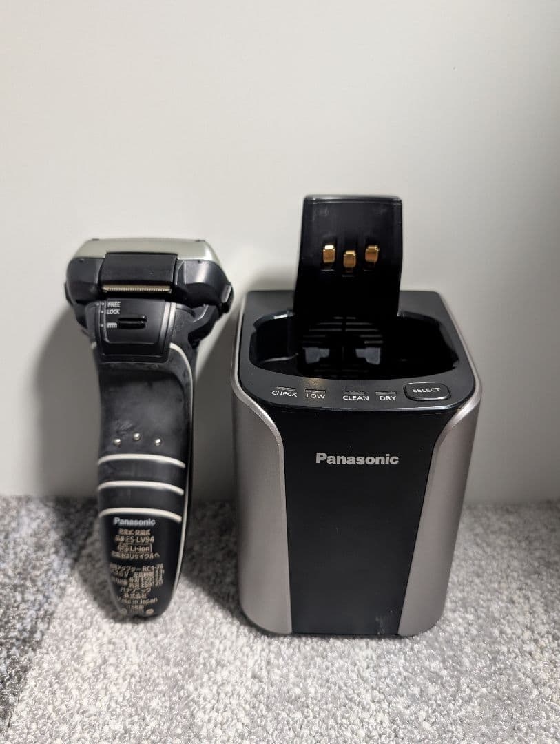 Panasonic メンズ電気シェーバー 洗浄器セットES-LV94