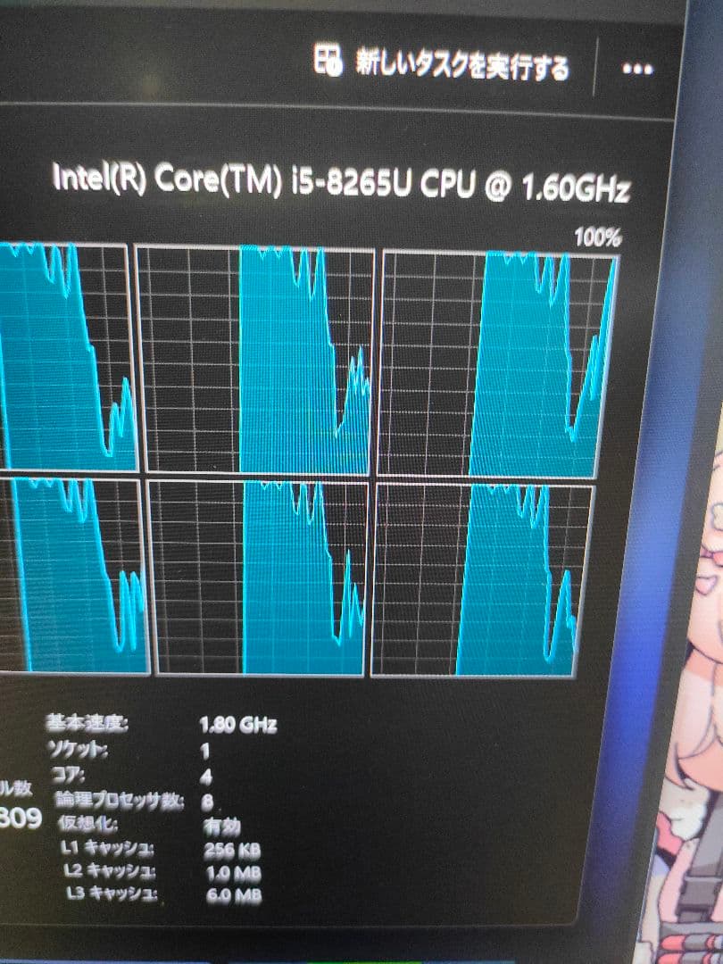 AcerTravelmateX514 i5-8265U (corei5 8世代)