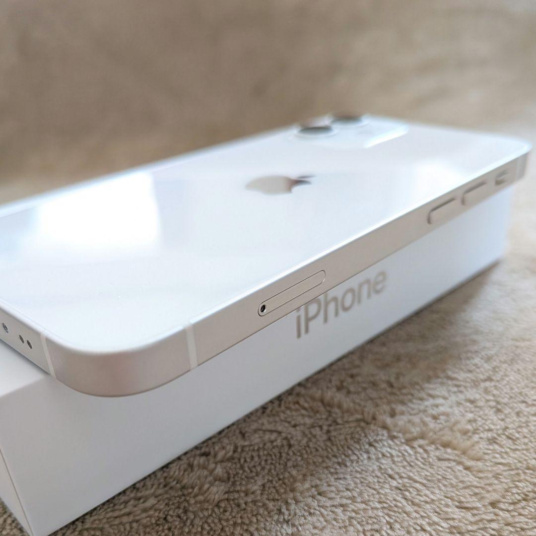 iPhone 12 mini 美品 本体 ホワイト 128GB SIMフリー
