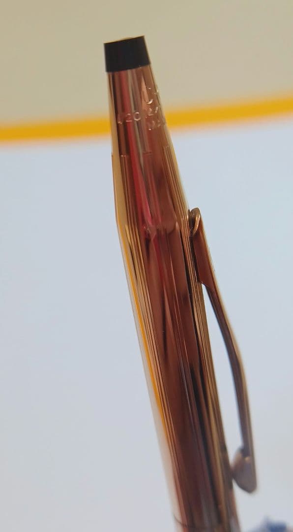 クロス「クラシック センチュリー」CROSS　ボールペン　14金張
