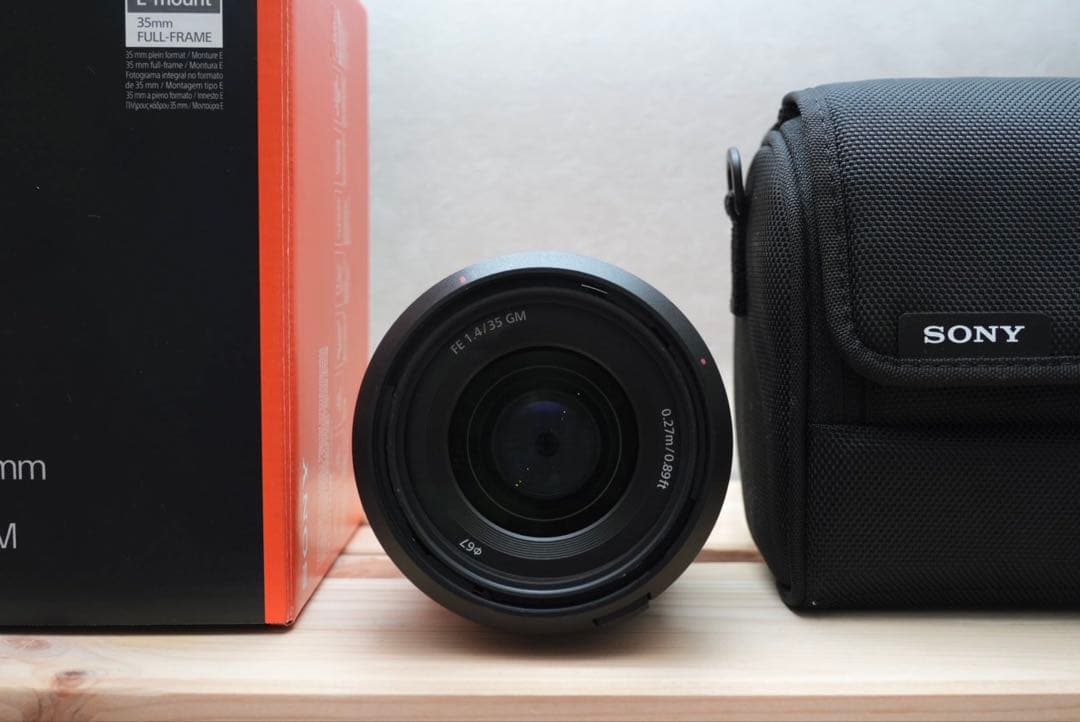 【美品】SONY FE 35mm F1.4 GM 単焦点 SEL35F14GM