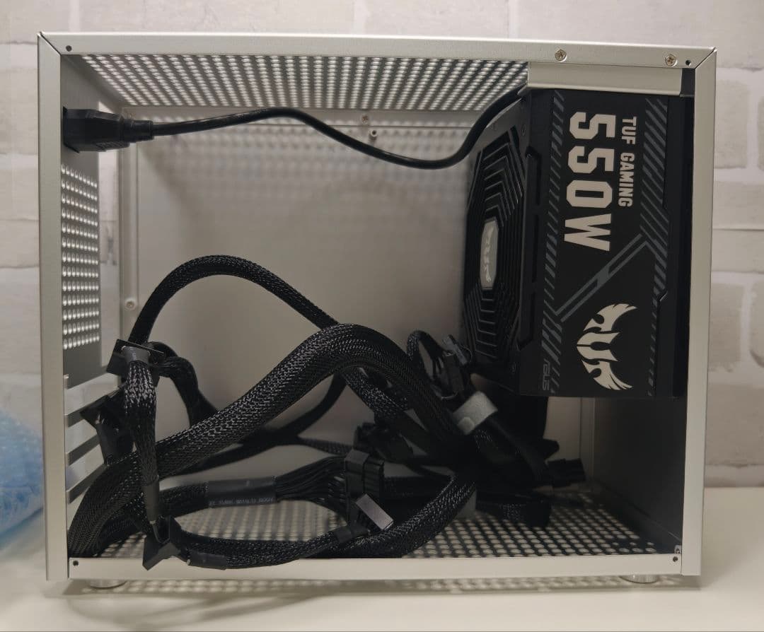 MicroATXケース ZZAW C2 550W ATX電源セット