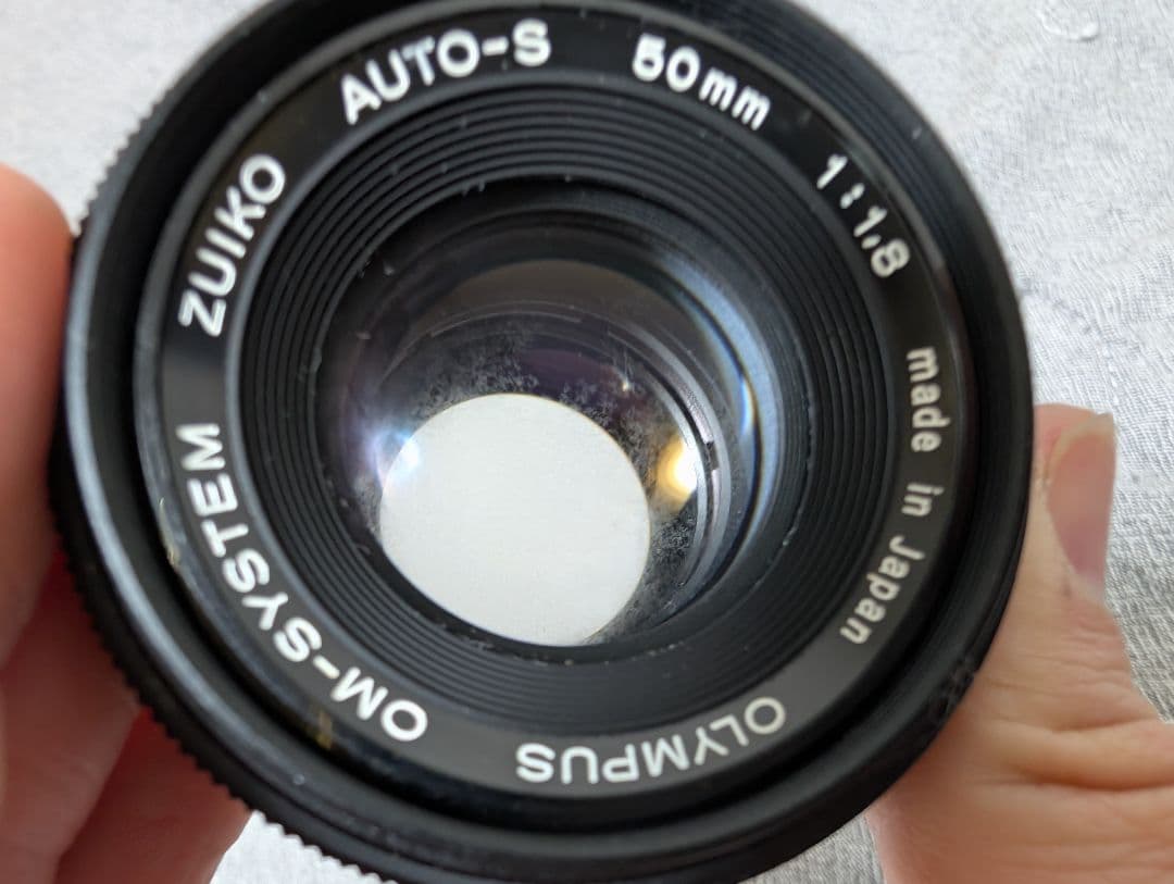 【ジャンク】OLYMPUS OM-1MD フィルム一眼レフ 50mmF1.8付