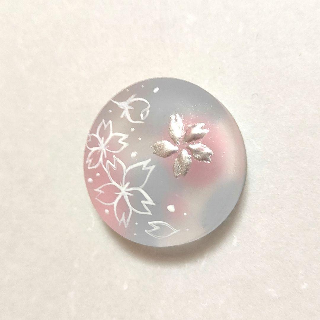 【1008】ハンドメイド　レジン　ヘアゴム　ポニーフック