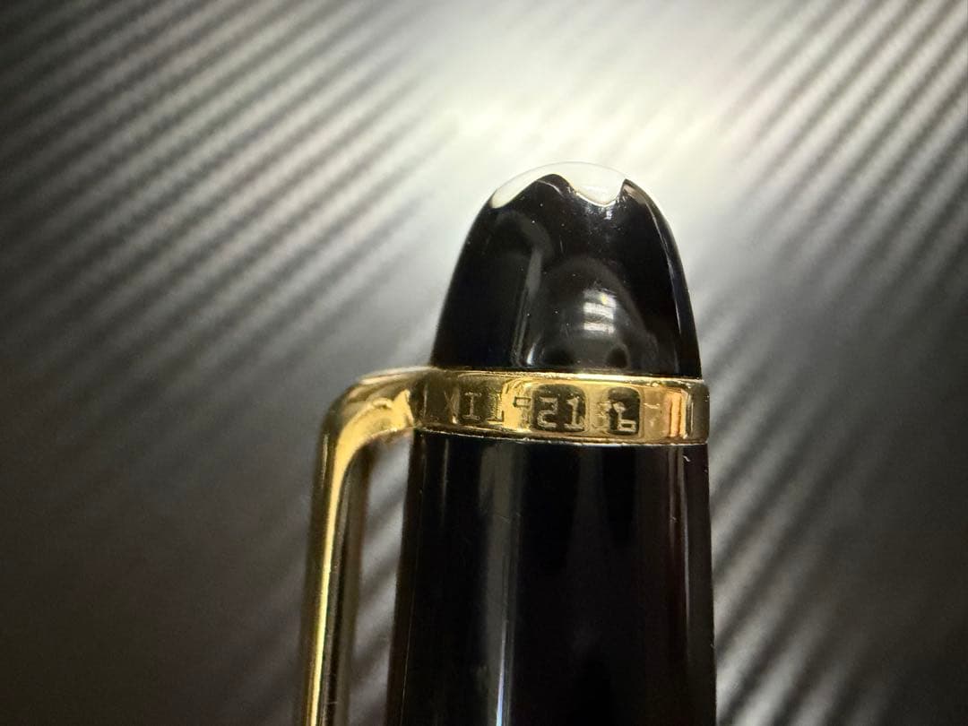 極美品 モンブラン マイスターシュテュック 164 ボールペン ブラック