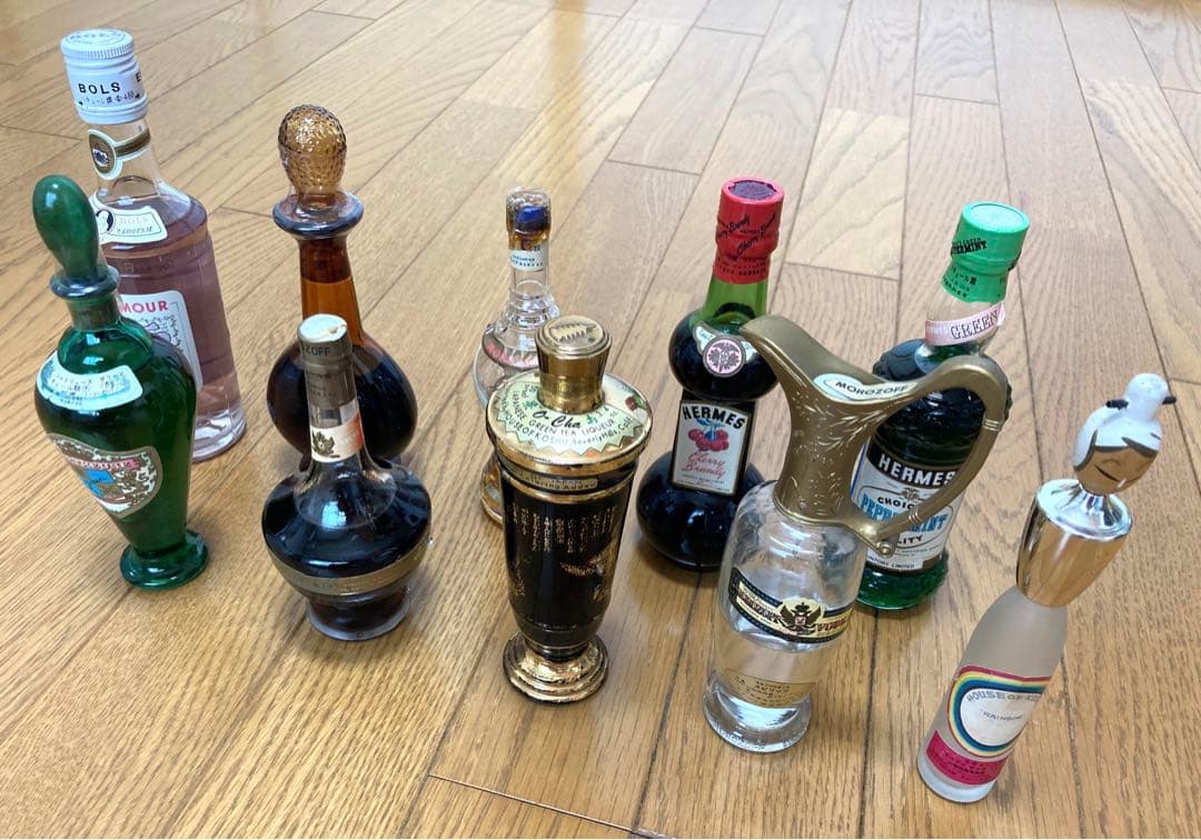 【おまけ付】ミニボトル 古酒 モロゾフ MOROZOFF HERMES BOLS
