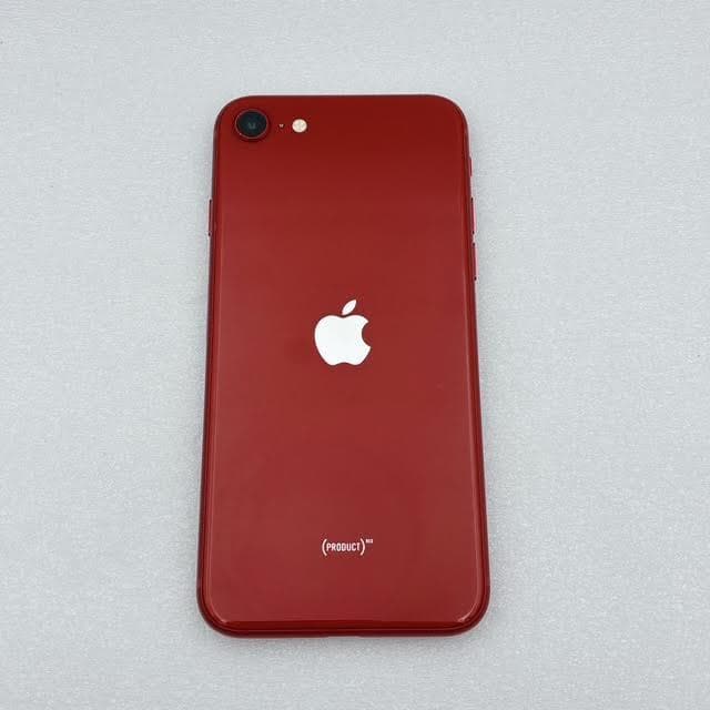 【極美品】バッテリー100% iPhoneSE 64GB SIMフリー レッド