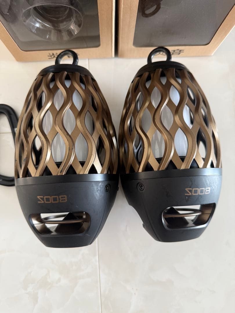 BOOS 炎音 Bluetoothスピーカー2個セット　送料込
