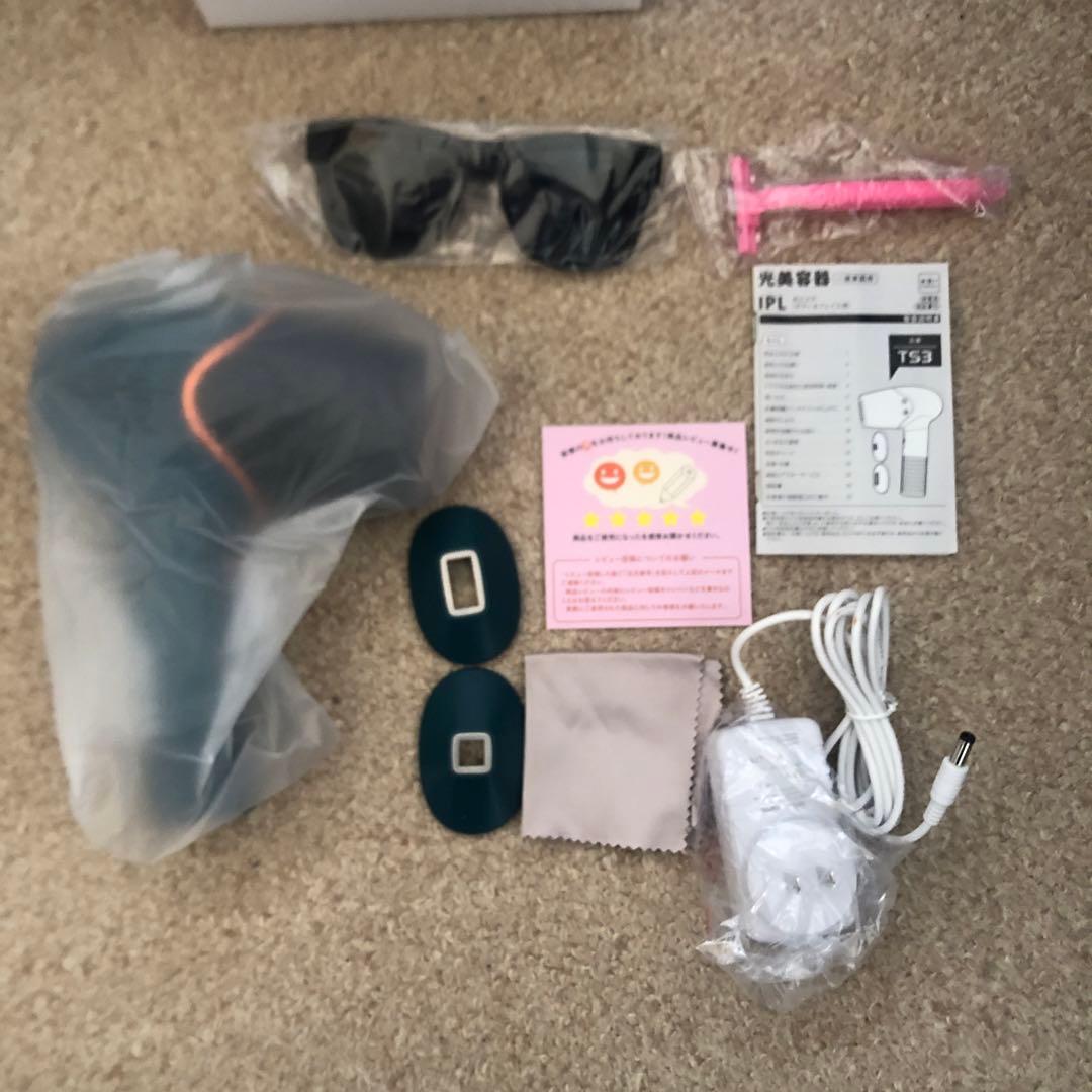 美顔エステ！家庭用脱毛器 フラッシュ式 男女兼用