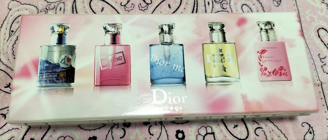 Dior　voyage　ミニボトル　人気香水　5本セット