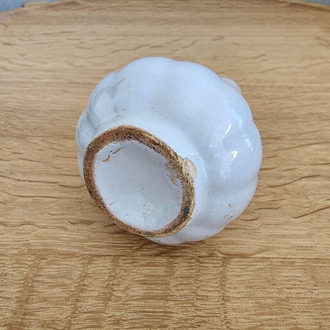 デルフト　白　瓢形瓶　17-18世紀