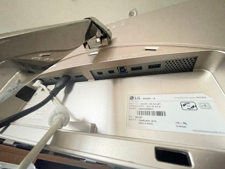 その他 LG 34UC97