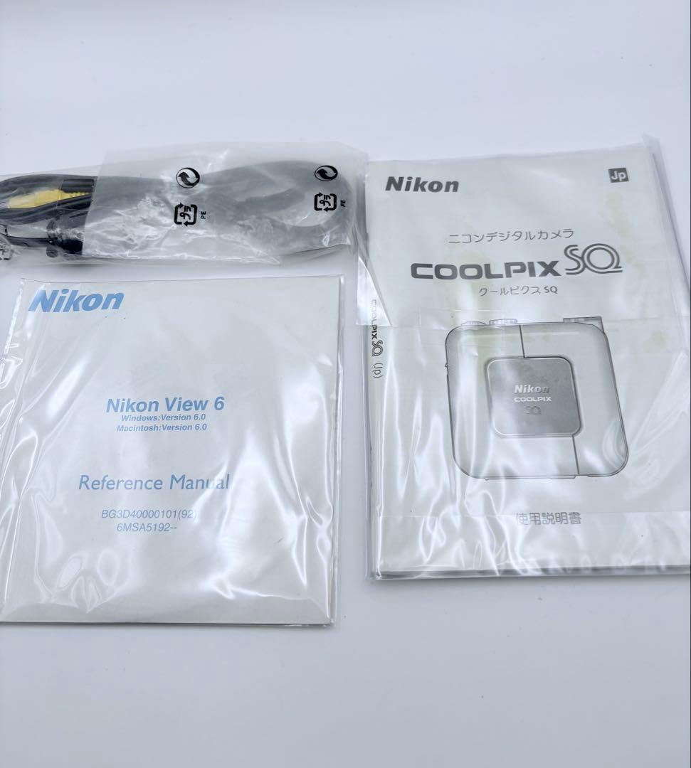 Nikon COOLPIX SQ 充電スタンド　取説付き