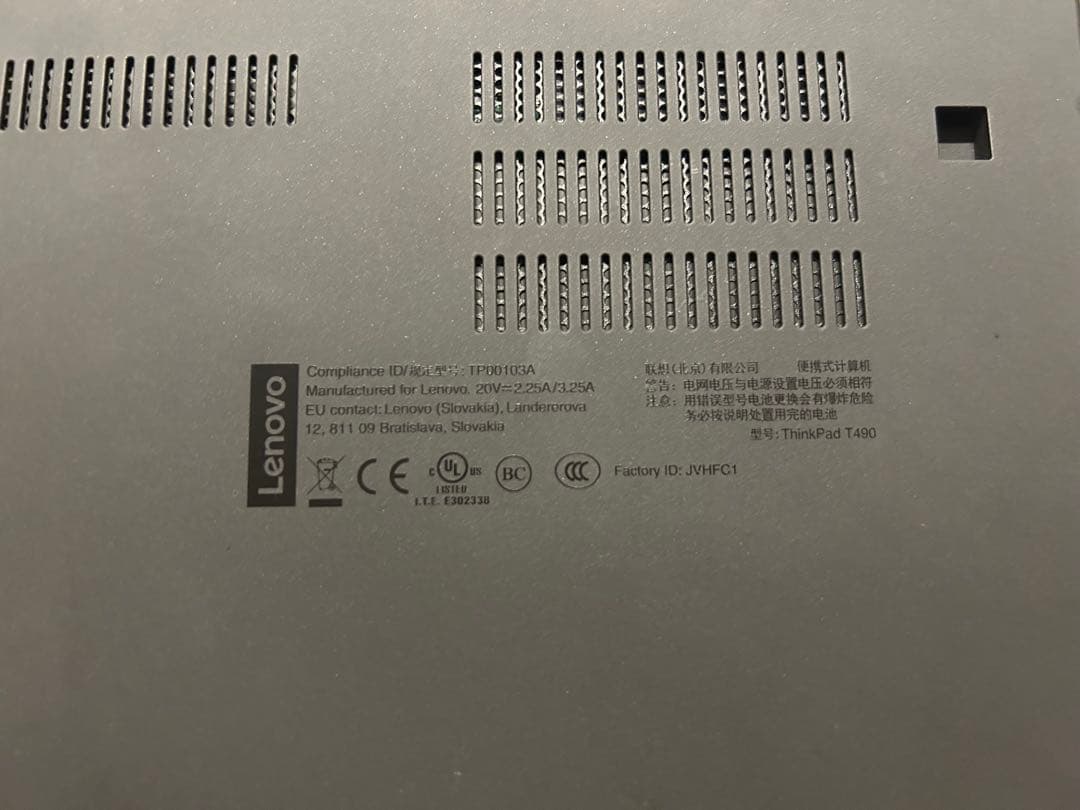ThinkPad ノートPC ブラック