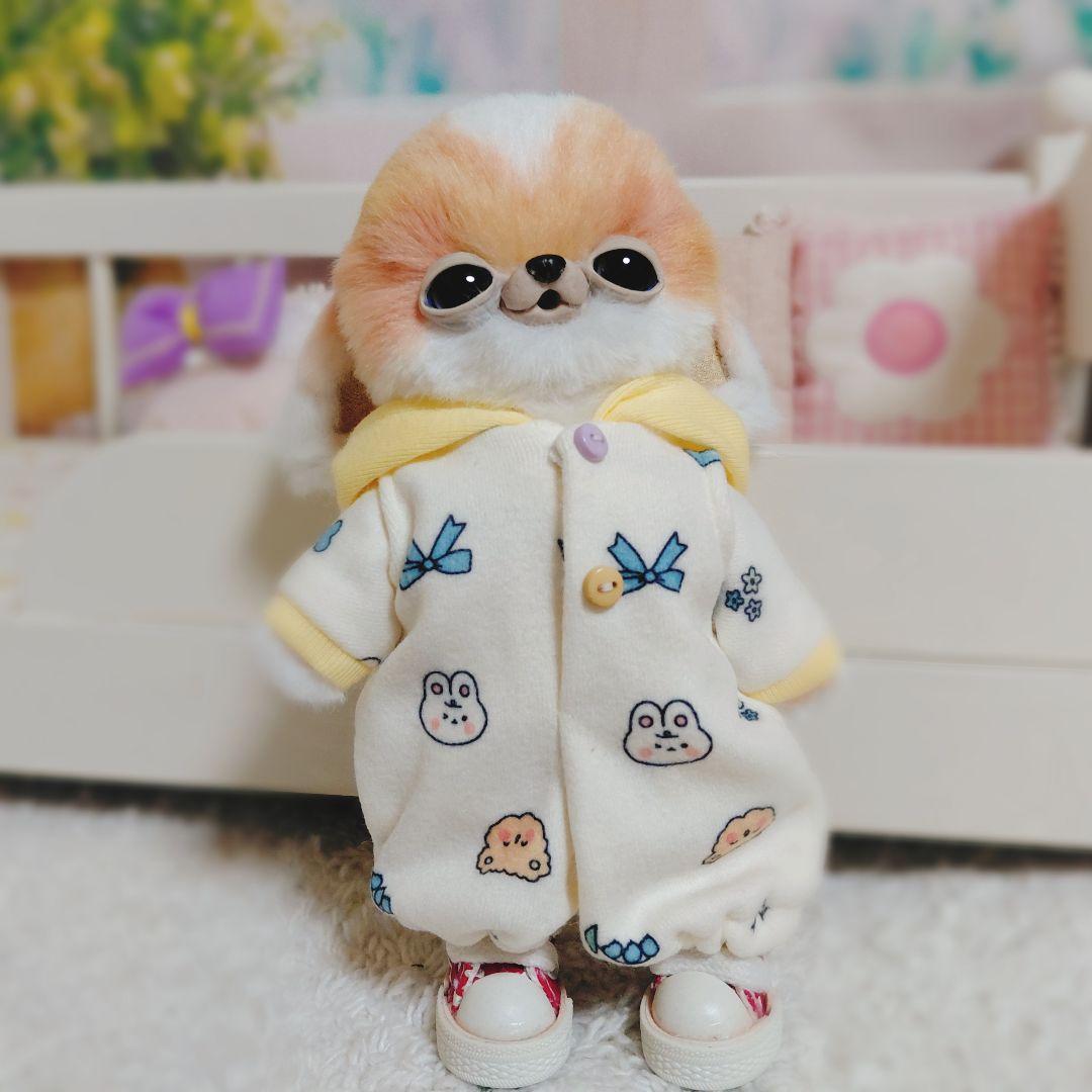 チワボボちゃん 　おしゃぶり付き　アートドール　ぬいぐるみ