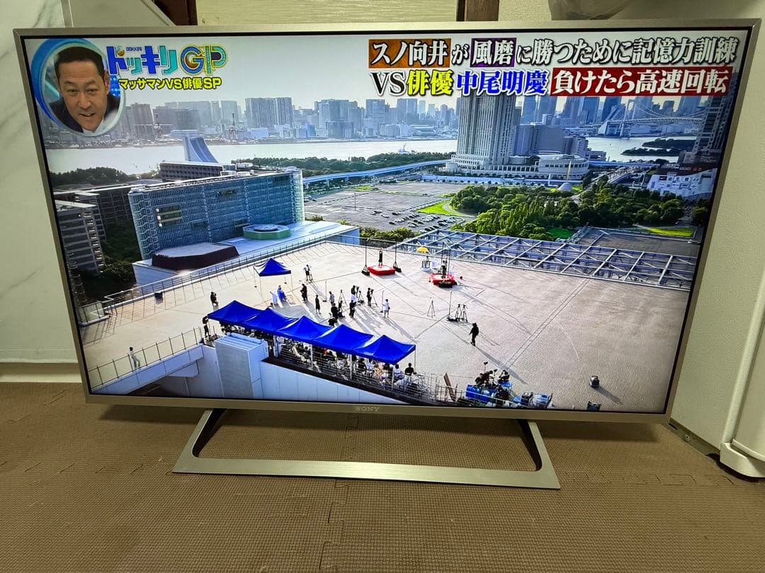 ソニー　KJ-43X8000E 43型2018年製⭕️地上 BS/CS動画可テレビ