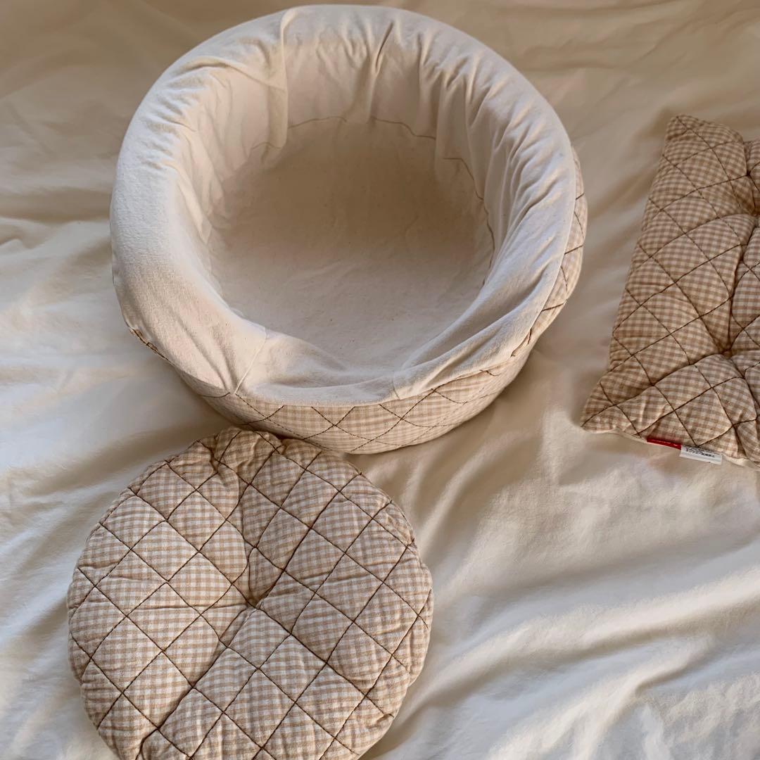 APPYDOG オーガニックコットンベッド　ペットベッド　犬　猫 春夏 ペピィ