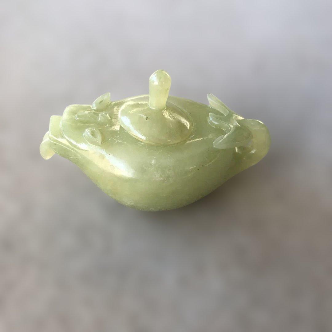 中国 香炉　玉