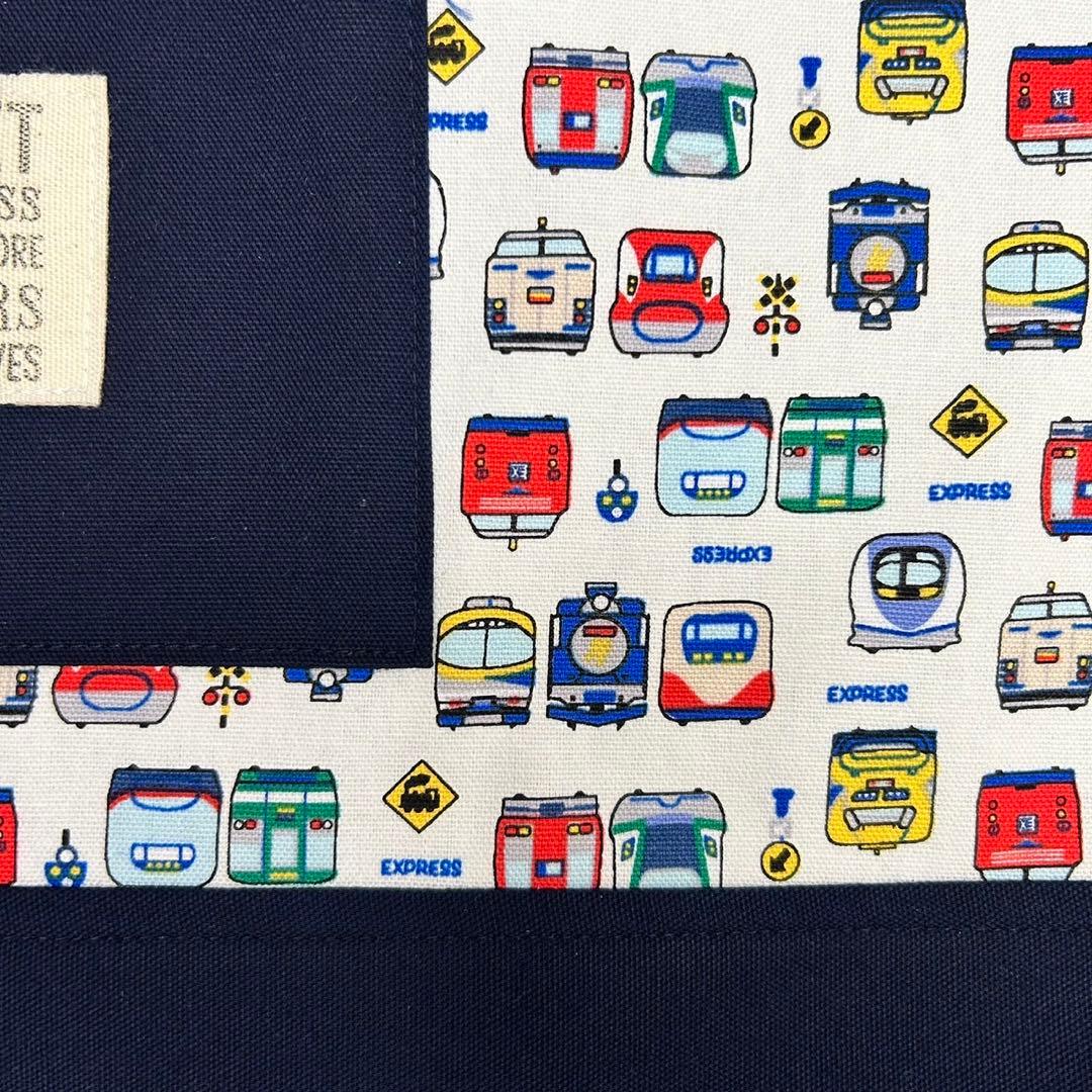 電車/特急/新幹線/SL柄☆入園入学４点セット