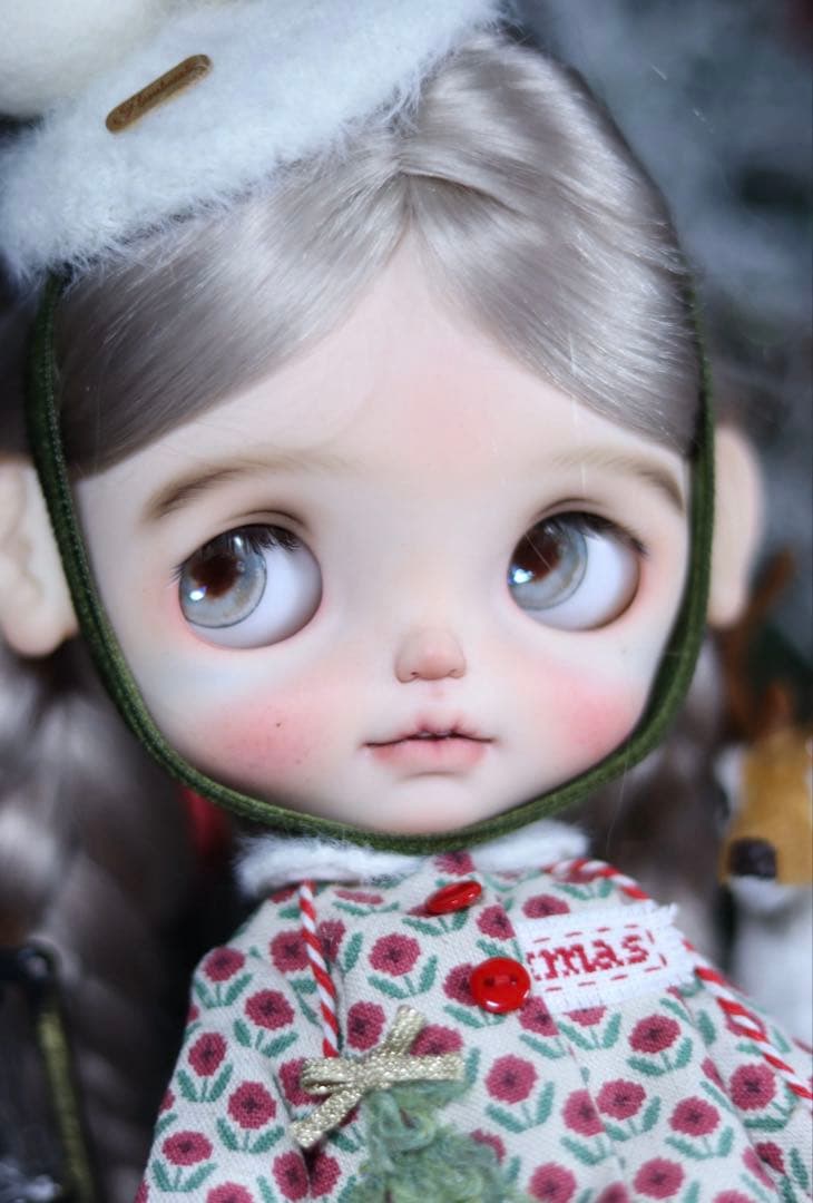 カスタムブライス 海外作家様 ふんわり 優しい 雪だるまちゃん フルセット