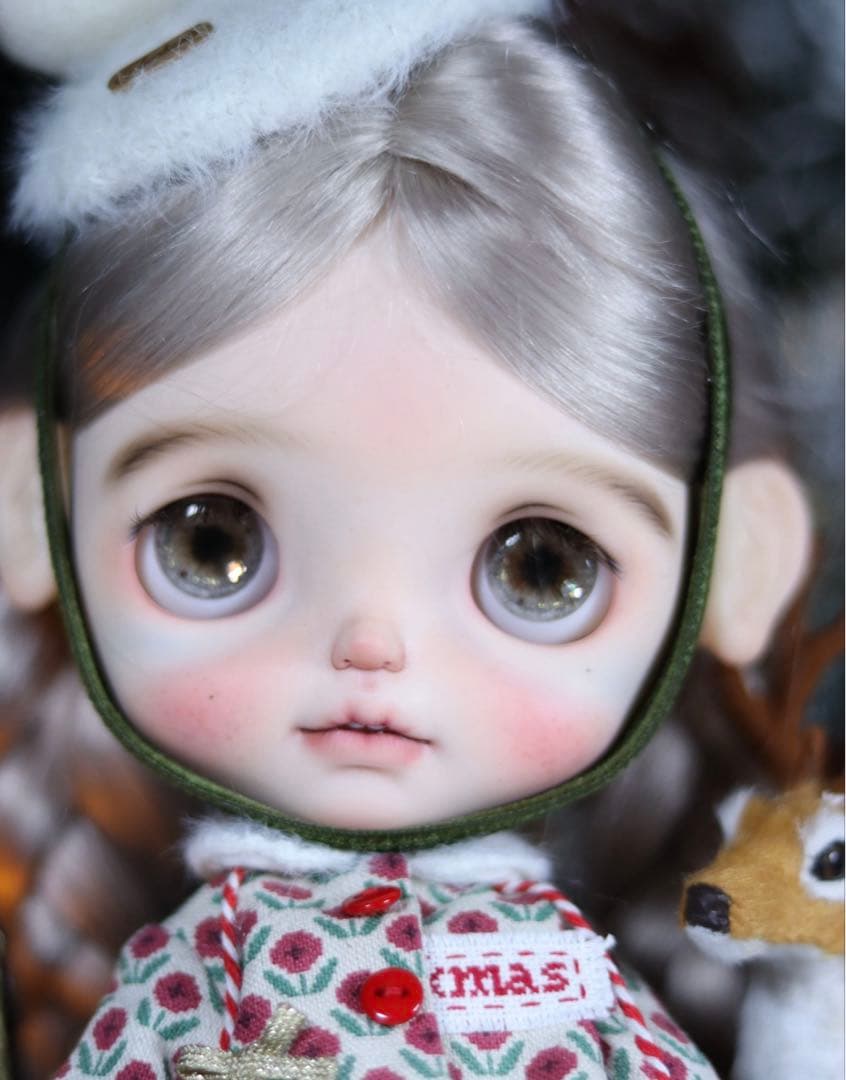 カスタムブライス 海外作家様 ふんわり 優しい 雪だるまちゃん フルセット