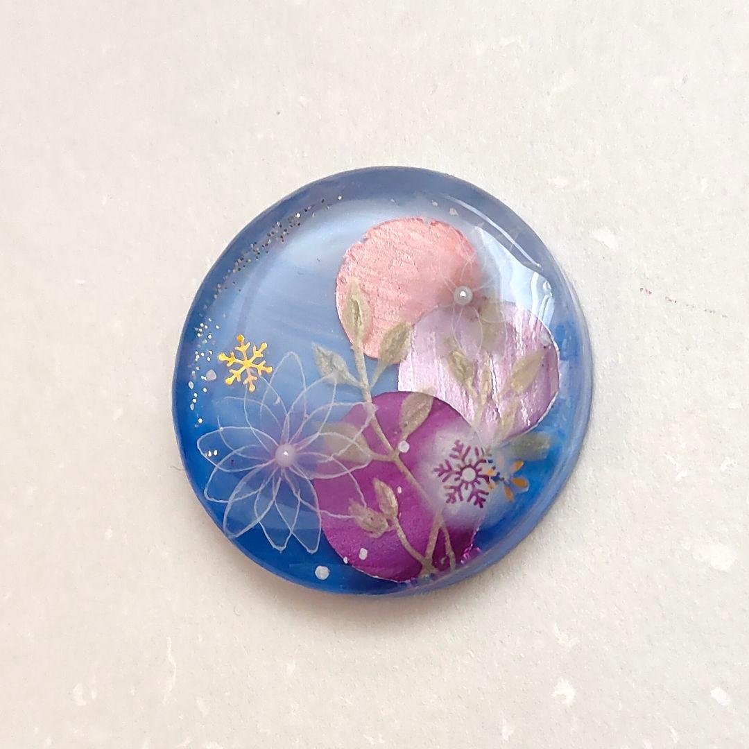 【970】ハンドメイド　レジン　ヘアゴム　ポニーフック
