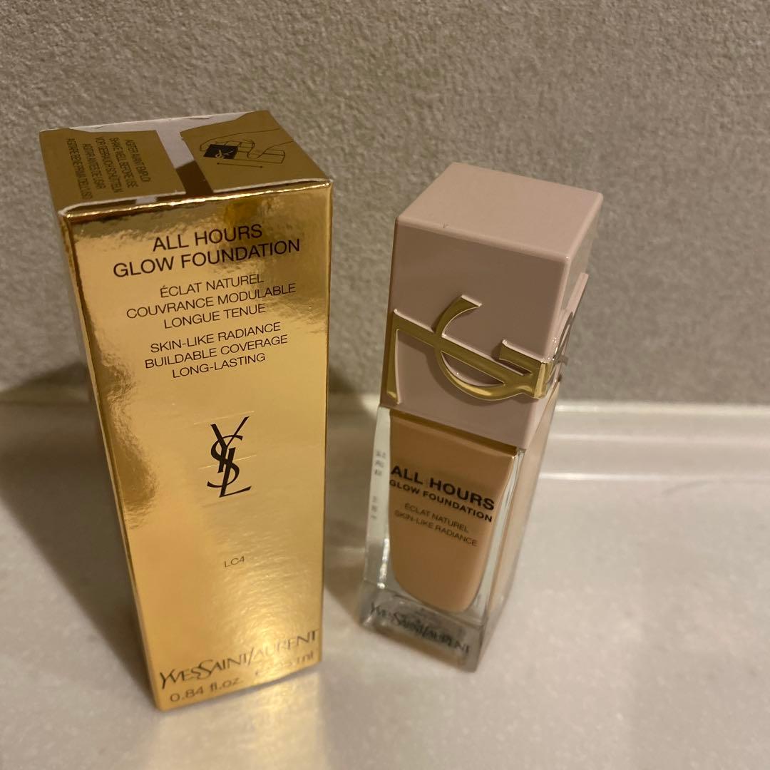 ファンデーション YSL ALL HOURS GLOW FOUNDATION 30ml #LC4