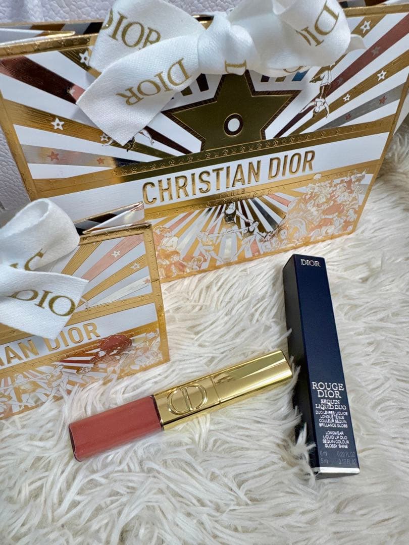 DIOR ルージュ ディオール シークイン リキッド デュオ 100