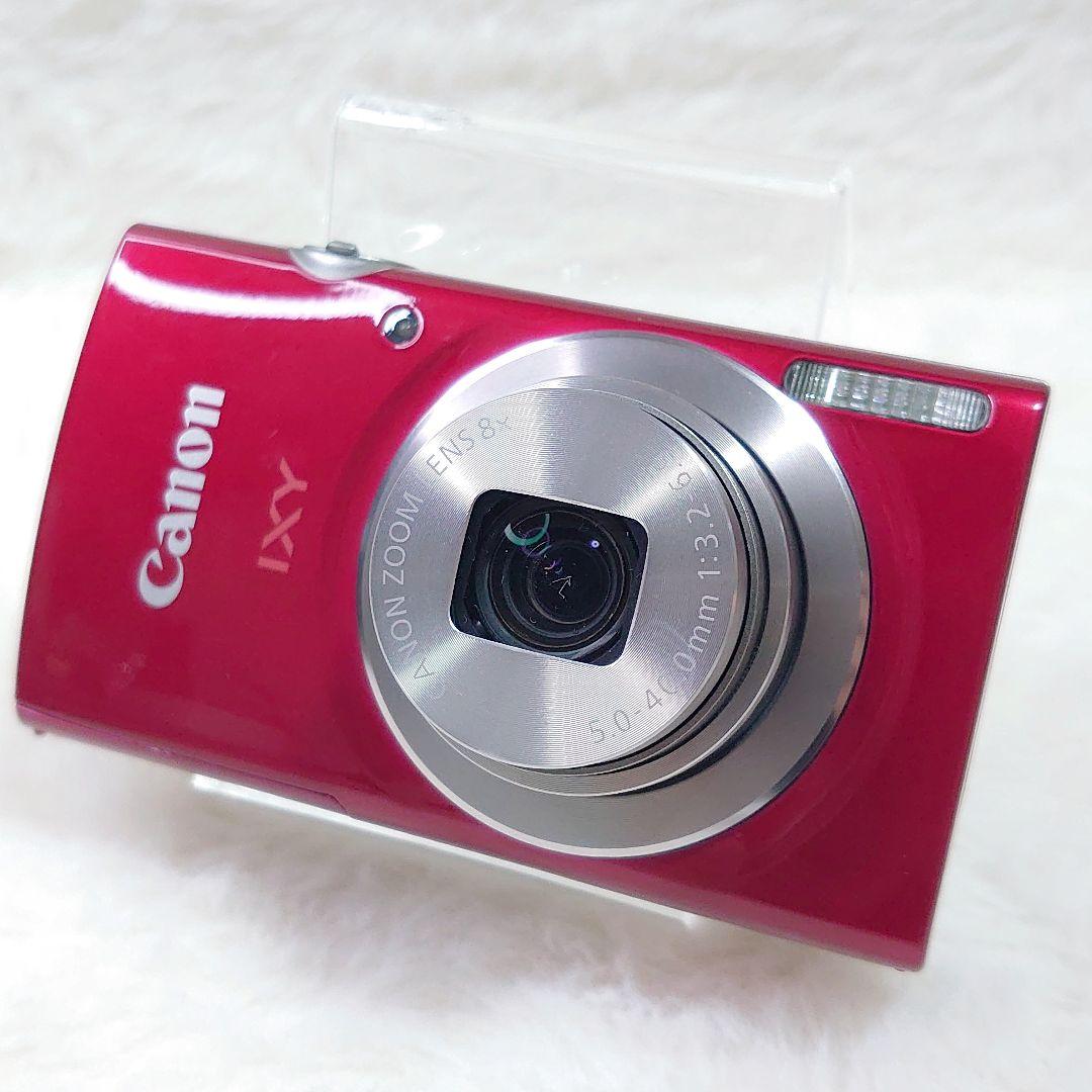 ✨美品✨Canon IXY 180 PC2275 赤 レッド デジカメ 稼働品