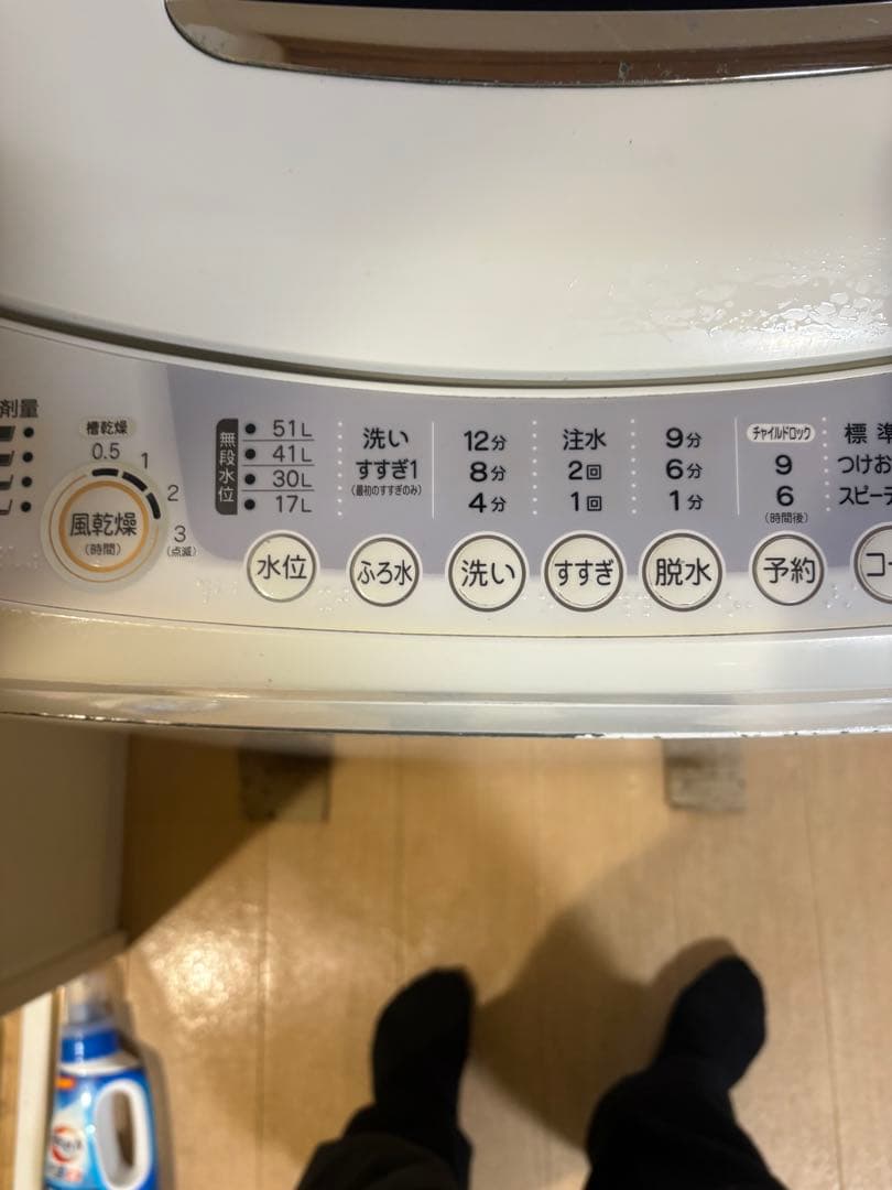 TOSHIBA AW-60GA(W) 縦型洗濯機本体