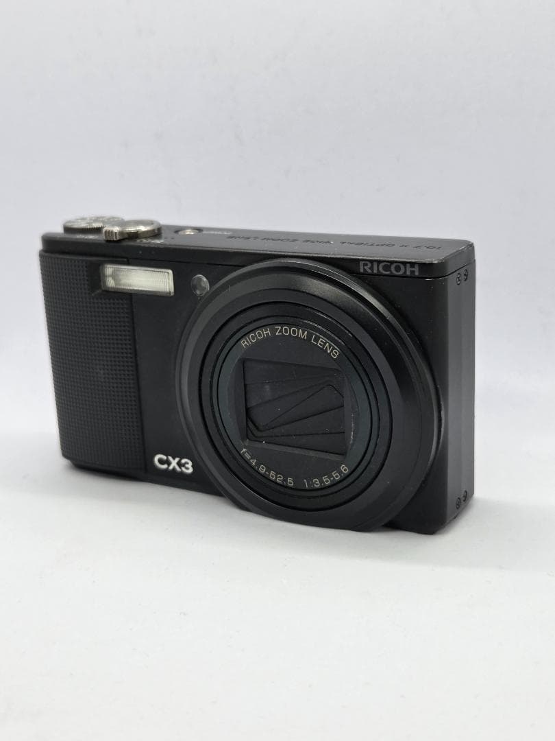 【スマホ転送OK】リコー RICOH CX3 ブラック コンパクトデジタルカメラ