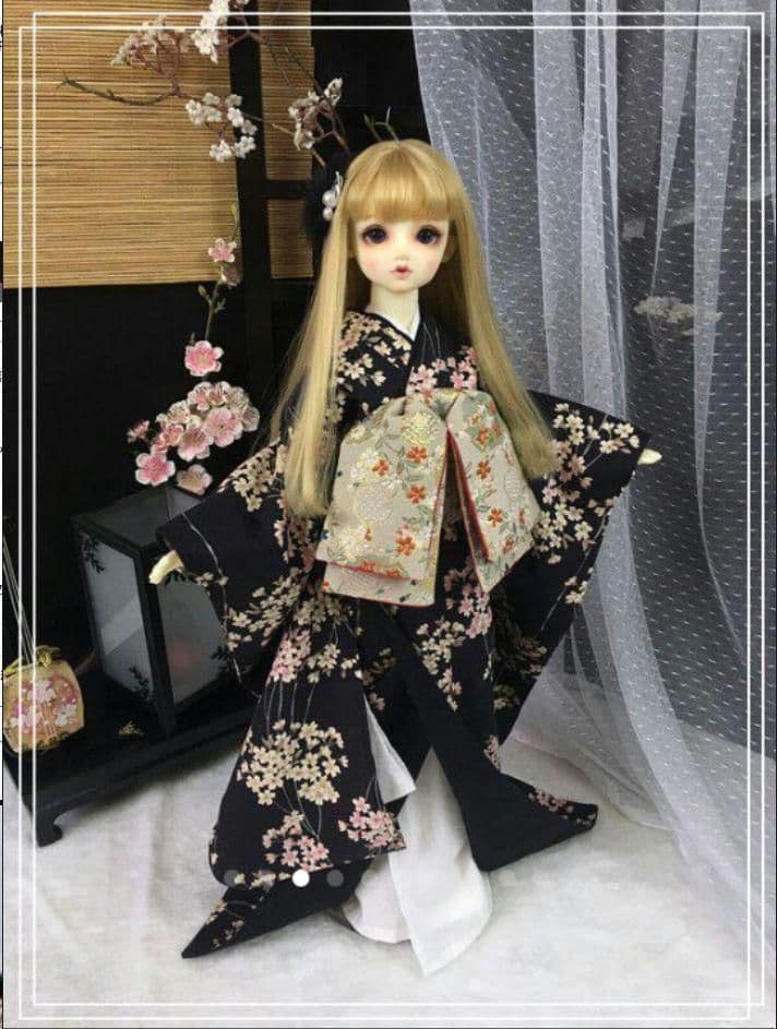 G06 BJD 1/3 ドール 衣装 人形服 和服 8点セット ハンドメイド