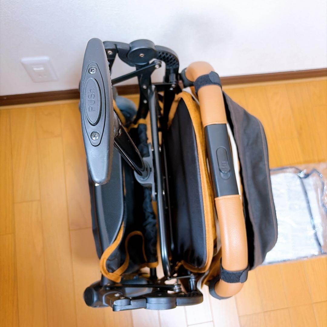 極備品　ペットパラダイス　smooca コンパクト ペットカート　ライトブラウン