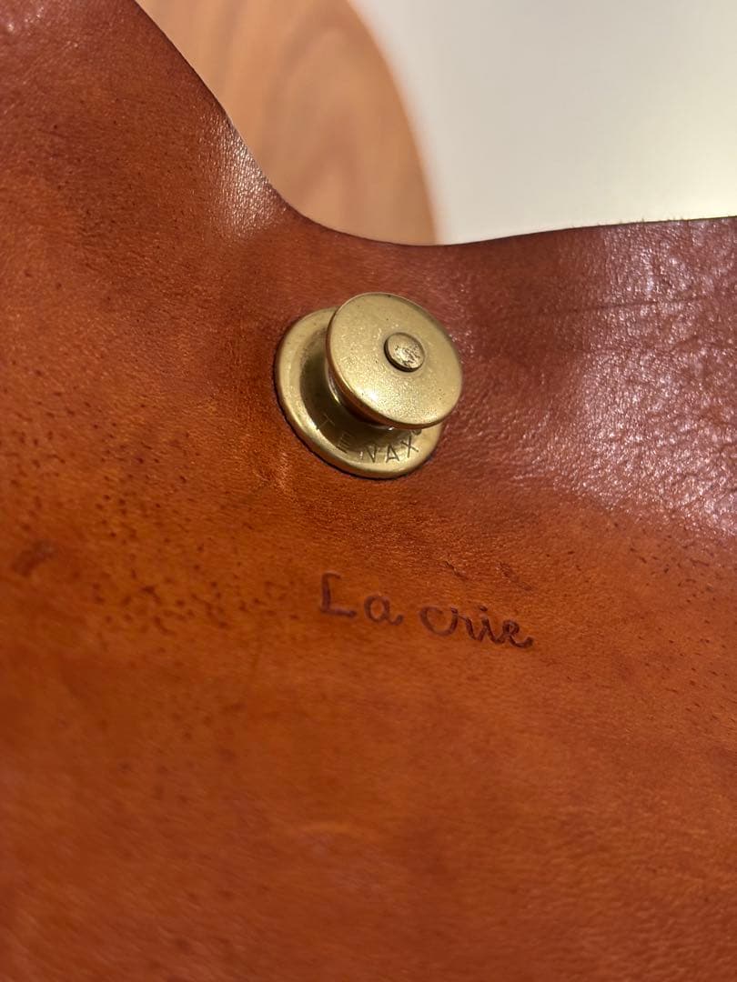 Lacrie theTote Lサイズ ワイド ベッキオショルダー ナチュラル