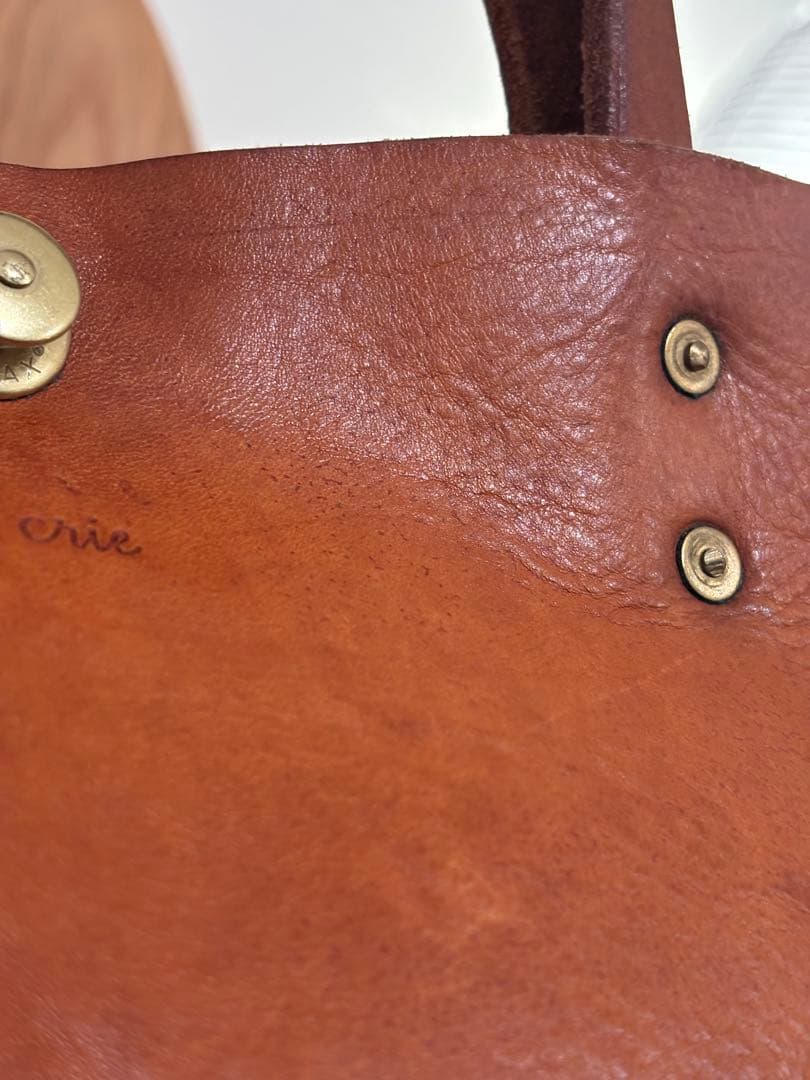 Lacrie theTote Lサイズ ワイド ベッキオショルダー ナチュラル