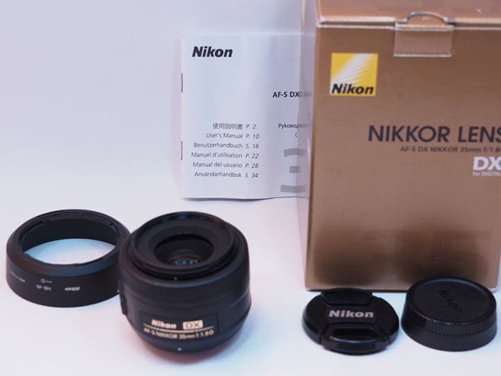 【美品】ニコン⭐️ AF-S DX NIKKOR 35mm f/1.8G単焦点⭐️