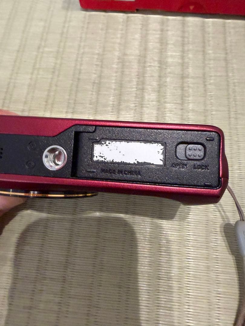 カシオ CASIO EXILIM EX-ZR300 レッド