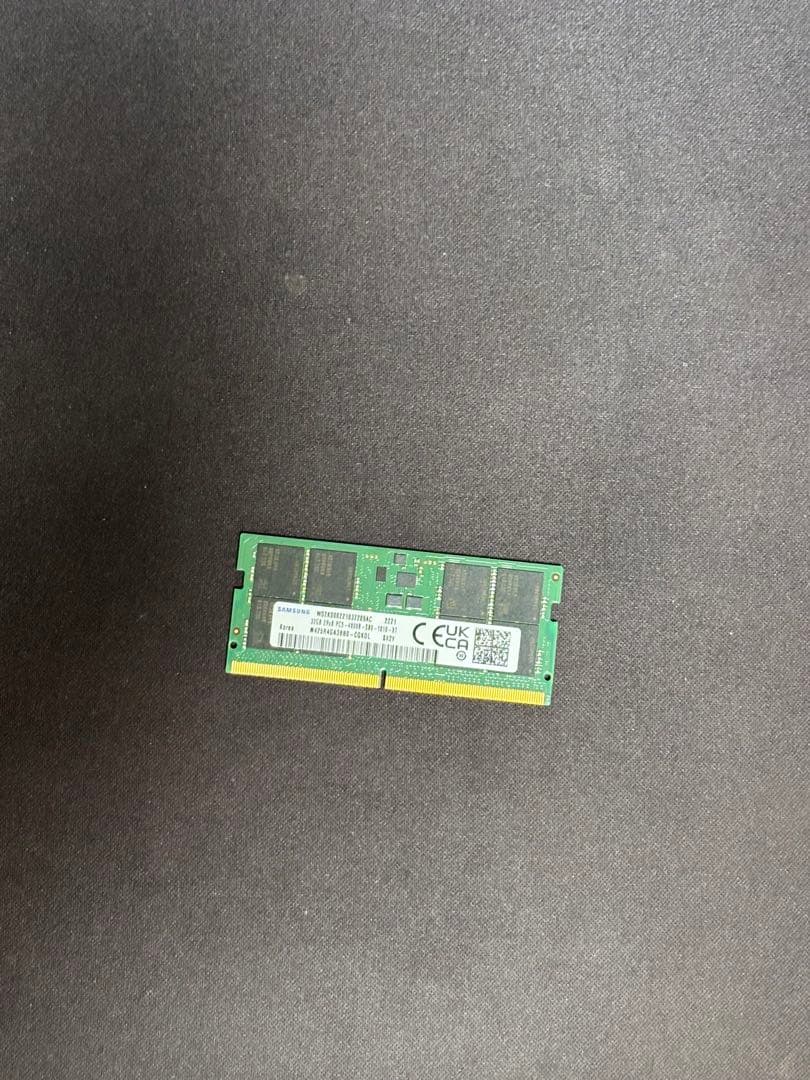 Samsung 32GB DDR5 4800MHz ノートpc用