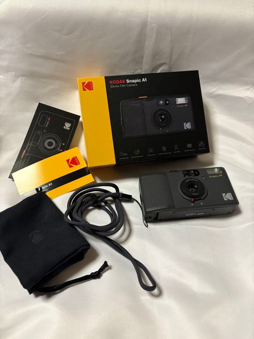 KODAK Snapic A1 35mm Film Camera ライノグレー