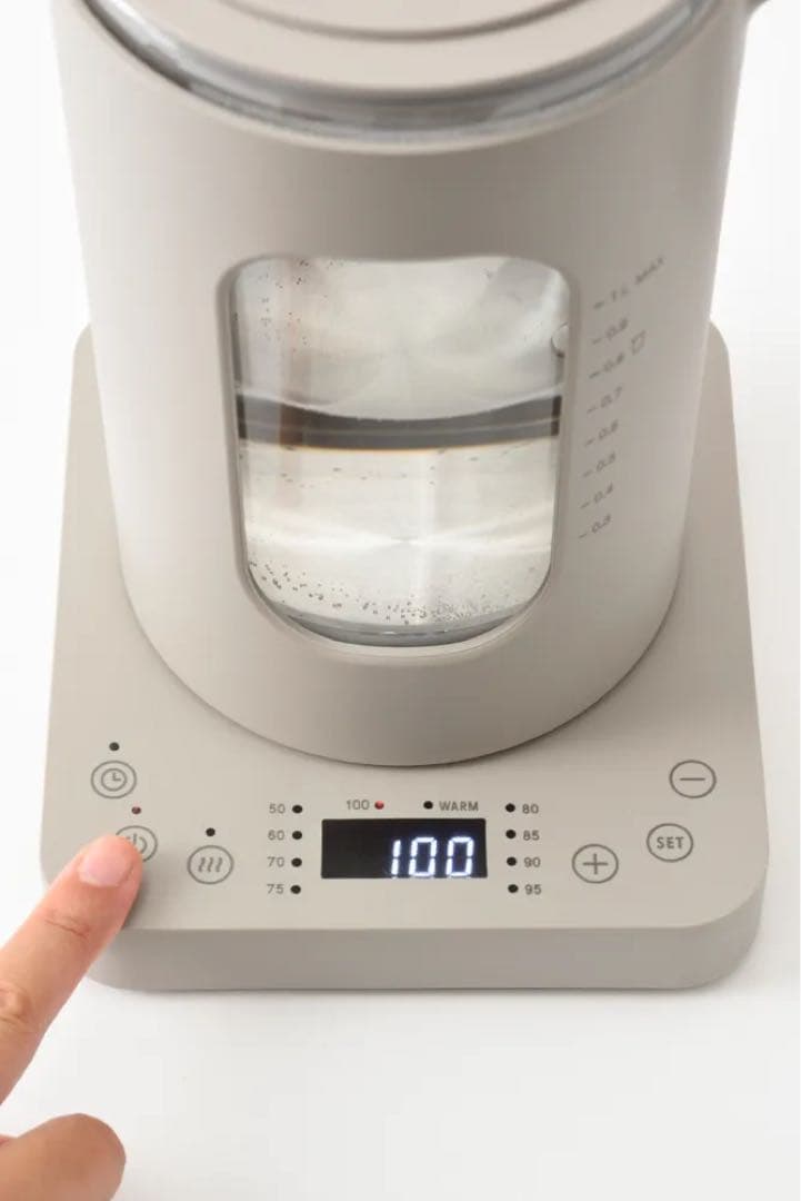 BRUNO 温度調整機能付き電気ケトル　マルチケトル
