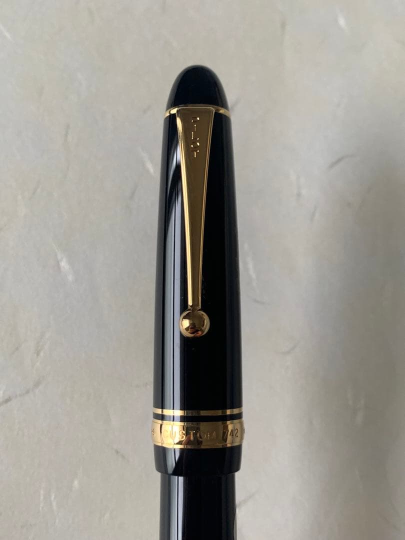 PILOT パイロット カスタム742 万年筆 14Kペン先 M