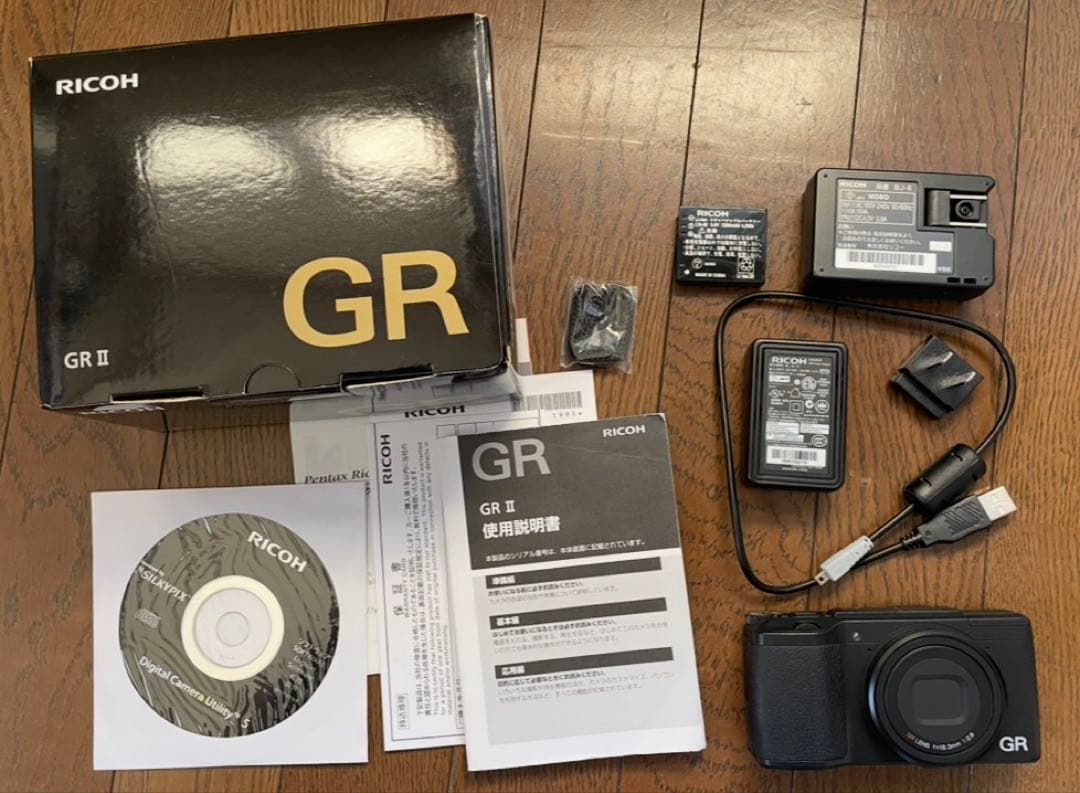 【美品 ショット数6530】 RICOH リコー GR II GR 2付属品完備