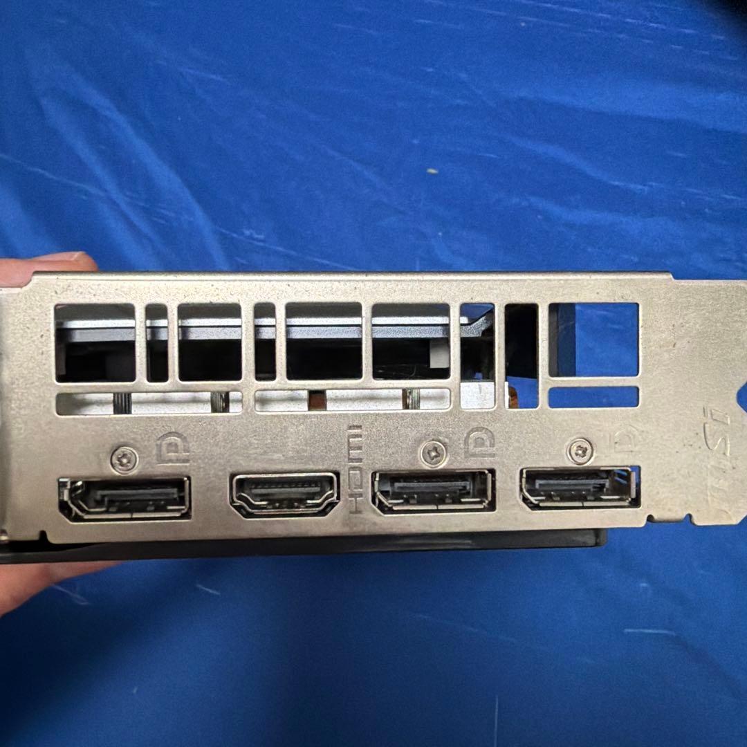 MSI GeForce GTX 1660super 6gb 確認済み