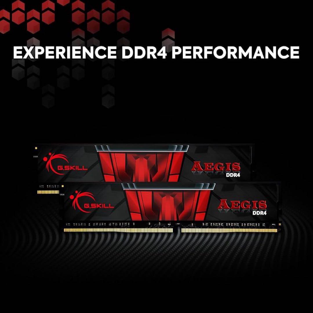 ①G.Skill F4-3200C16D-16GIS 16GBDDR4 3200